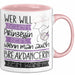 Breakdancerin Tasse Geschenk Spruch Wer Will Schon Prinzessin Sein Wenn Man Auch Breakdancerin Sein Kann Rosa Trendation
