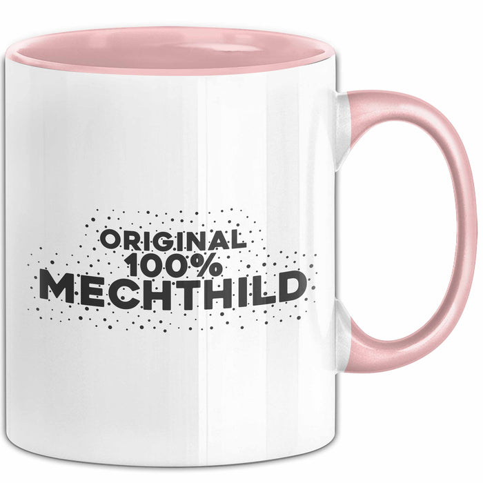 Mechthild Tasse Original 100% Mechthild Geschenk Rosa Trendation