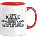 Kalle Tasse Wenn Kalle Nicht Repariert, Sind Wir Am Arsch Geschenk Rot Trendation