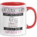 Katzensitterin Und Prinzessin Tasse Geschenk Für Eine Katzensitterin Geburtstag Was Ist Deine Superkraft Rot Trendation