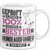 Hundeausführer Geschenk Lustiger Spruch für Hundeausführer Geschenkidee Bester Hundeausführer Der Welt Weiß Trendation