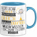 Musikwissenschaftlerin Geschenk Becher Tasse Gott Schuf Alle Menschen Gleich Nur Die Besten Durfeten Musikwissenschaftlerin Werden Geschenkidee Lustig Blau Trendation