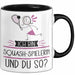 Squash-Spielerin Tasse Geschenk Ich Bin Squash-Spielerin Und Du So Geschenkidee Lustiger Spruch Becher Trendation