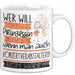 Konzertveranstalterin Tasse Geschenk Spruch Wer Will Schon Prinzessin Sein Wenn Man Auch Konzertveranstalterin Sein Kann Weiß Trendation