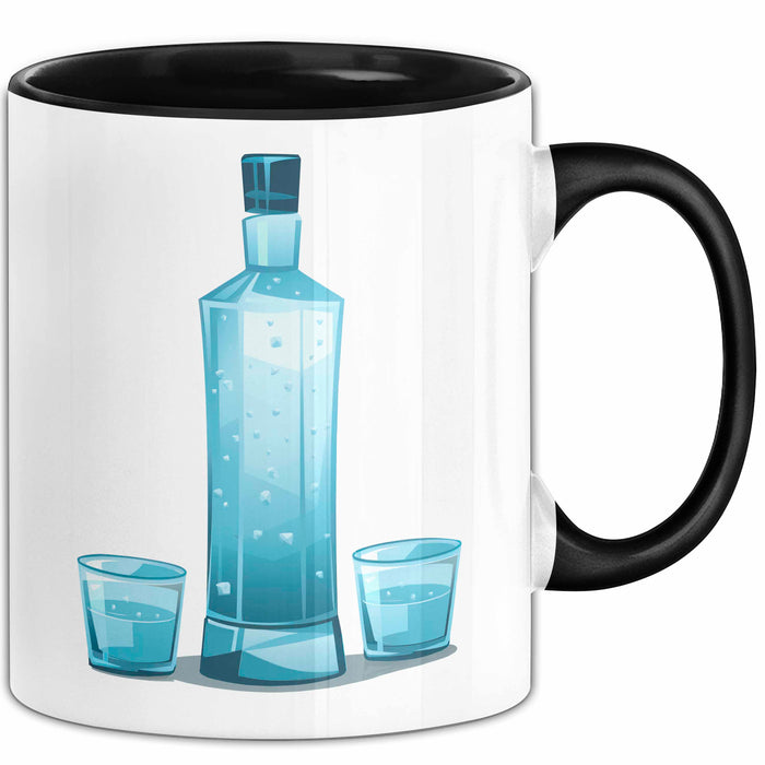 Wodka Trinker Tasse Geschenkidee für Spirituosen Liebhaber Trendation
