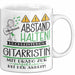 Gitarristin Tasse Geschenk Lustig Abstand Halten Hochleistungs-Gitarristin Mit Drang Zur Perfektion Bei Der Arbeit Weiß Trendation