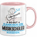 Musikschüler Geschenk Tasse So Gut Kann Nur Ein Musikschüler Aussehen Geschenkidee Kaffee-Becher Rosa Trendation