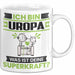 Uropa Tasse Geschenk für Uropa Geburtstag Lustiger Spruch Kaffee-Becher Was Ist Deine Superkraft Weiß Trendation