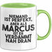 Marcus Tasse Niemand Ist Perfekt, Aber Als Marcus Ist Er Verdammt Nah Dran Grün Trendation