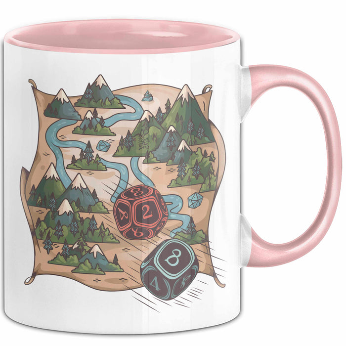 Brettspielfan Tasse Geschenkidee Tabletop Gamer Lustiger Geschenkidee Lustig Rosa Trendation