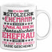 Lustige Tasse Geschenk Stolzer Ehemann Fantastischer Ehefrau Spruch Weiß Trendation