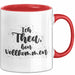 Thea Tasse Ich Thea, Bin Vollkommen Geschenk Rot Trendation