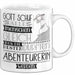 Abenteurerin Geschenk Becher Tasse Gott Schuf Alle Menschen Gleich Nur Die Besten Durfeten Abenteurerin Werden Geschenkidee Lustig Weiß Trendation
