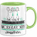 Moderatorin Geschenk Tasse So Gut Kann Nur Eine Moderatorin Aussehen Geschenkidee Geburtstag Weihnachten Lustig Grün Trendation