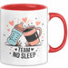 Neue Mama Tasse Geschenk Lustige Geschenkidee Spruch Für Schlaflose Eltern Rot Trendation