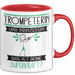 Trompeterin Und Prinzessin Tasse Geschenk Für Eine Trompeterin Geburtstag Was Ist Deine Superkraft Rot Trendation