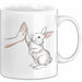 Hasen Papa Mama Tasse Geschenkidee Für Hasen-Liebhaber Und Besitzer Weiß Trendation
