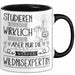 Wildnisexpertin Tasse Lustiges Geschenk Studieren Kann Wirklich Jeder Nur Die Besten Werden Wildnisexpertin Schwarz Trendation