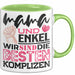 Mama Und Enkel Tasse Geschenk Beste Komplizen Lustiger Spruch Grün Trendation