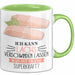 Lachs-Liebhaber Tasse Geschenk Ich Kann Lachs Verschwinden Lassen Was Ist Deine Superkraft Becher Geschenkidee Lachs Kaffee-Becher Grün Trendation