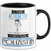 Polizistin Tasse Geschenk Becher Stark Attraktiv Furchtlos Polizistin Lustige Geschenkidee Trendation