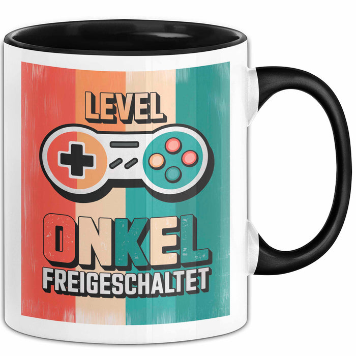 Onkel Gamer Sarkastisch Sarkasmus Tasse Geschenk Lustige Geschenkidee Spruch Level Onkel Freigeschaltet Trendation