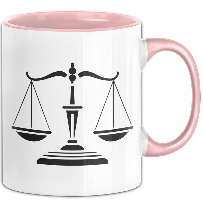 Anwalt Tasse Geschenkidee Jurist Lustiger Spruch Geschenkidee Lustig Rosa Trendation