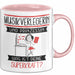 Musikverlegerin Und Prinzessin Tasse Geschenk Für Eine Musikverlegerin Geburtstag Was Ist Deine Superkraft Rosa Trendation