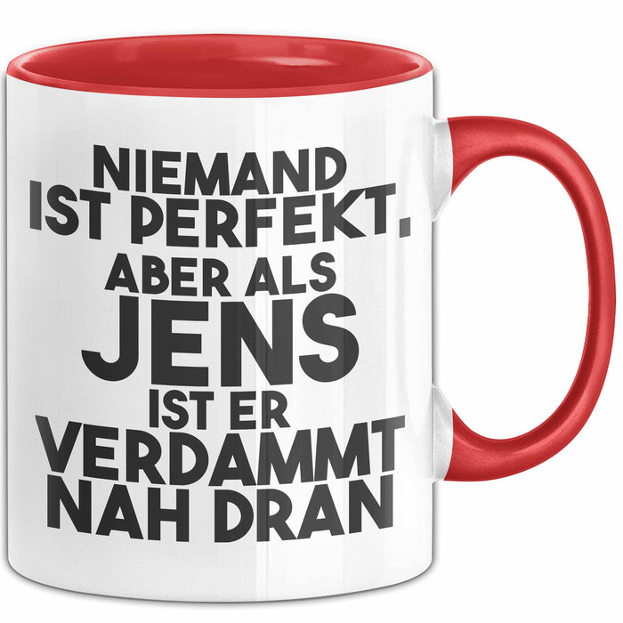 Jens Tasse Niemand Ist Perfekt, Aber Als Jens Ist Er Verdammt Nah Dran Rot Trendation