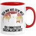 Lustige Tasse Geschenk Geh Mir Aus Dem Weg DU Unnötiger Sozialkontakt Kaffee-Becher Geschenkidee Frauen Sarkasmus Humor Rot Trendation