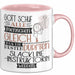 Slackline-Instruktorin Geschenk Becher Tasse Gott Schuf Alle Menschen Gleich Nur Die Besten Durfeten Slackline-Instruktorin Werden Geschenkidee Lustig Rosa Trendation