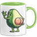 Avocado-Liebhaber Tasse Geschenk Hintern Geschenkidee Grün Trendation
