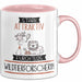 Wildtierforscherin Tasse Geschenk Becher Stark Attraktiv Furchtlos Wildtierforscherin Lustige Geschenkidee Rosa Trendation