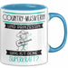 Country-Musikerin Und Prinzessin Tasse Geschenk Für Eine Country-Musikerin Geburtstag Was Ist Deine Superkraft Blau Trendation