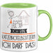 Geschenk für Katzenhotelbesitzerin Tasse Lustige Geschenkidee Geburtstag Ich Bin Katzenhotelbesitzerin Ich Darf Das Grün Trendation