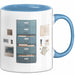 Archivar Tasse Geschenk Lustige Geschenkidee Spruch Für Geschichts Bewahrer Blau Trendation