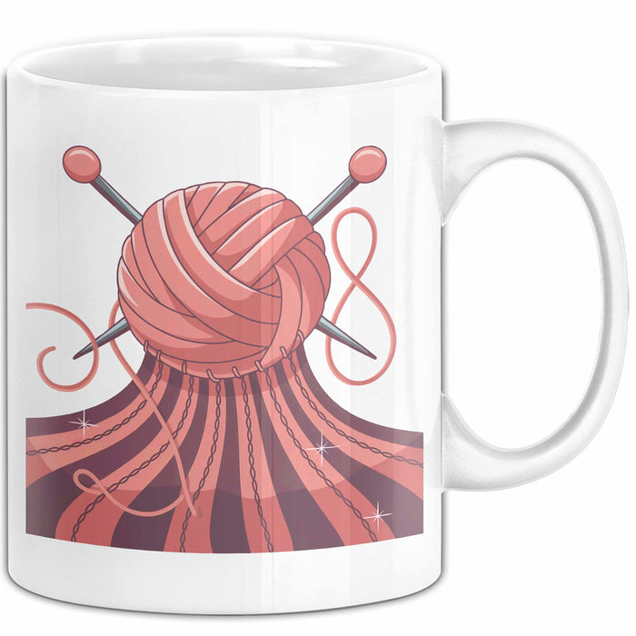 Stricker Tasse Geschenk Lustige Geschenkidee Spruch Für Garn Liebhaber Weiß Trendation