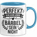 Bärbel Tasse Geschenk Perfekt Sein Kann Jeder Geschenkidee Geburtstag Blau Trendation