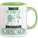 Bogenschützin Tasse Geschenk Becher Stark Attraktiv Furchtlos Bogenschützin Lustige Geschenkidee Grün Trendation