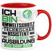 Umweltschutztechnischer Assistent Ausbildung Tasse Geschenk Ich Bin Umweltschutztechnischer Assistent In Der Ausbildung Ich Darf Das Geschenkidee Spruch Rot Trendation