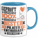 Pilates-Enthusiast Geschenk Lustiger Spruch für Pilates-Enthusiast Geschenkidee Bester Pilates-Enthusiast Der Welt Blau Trendation