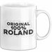 Roland Tasse Original 100% Roland Geschenk Weiß Trendation