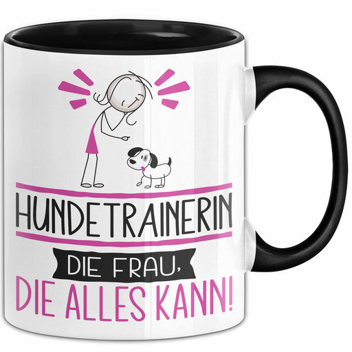Hundetrainerin Geschenk Tasse Becher Die Frau Die Allen Kann Geschenkidee für eine Hundetrainerin Lustig Trendation