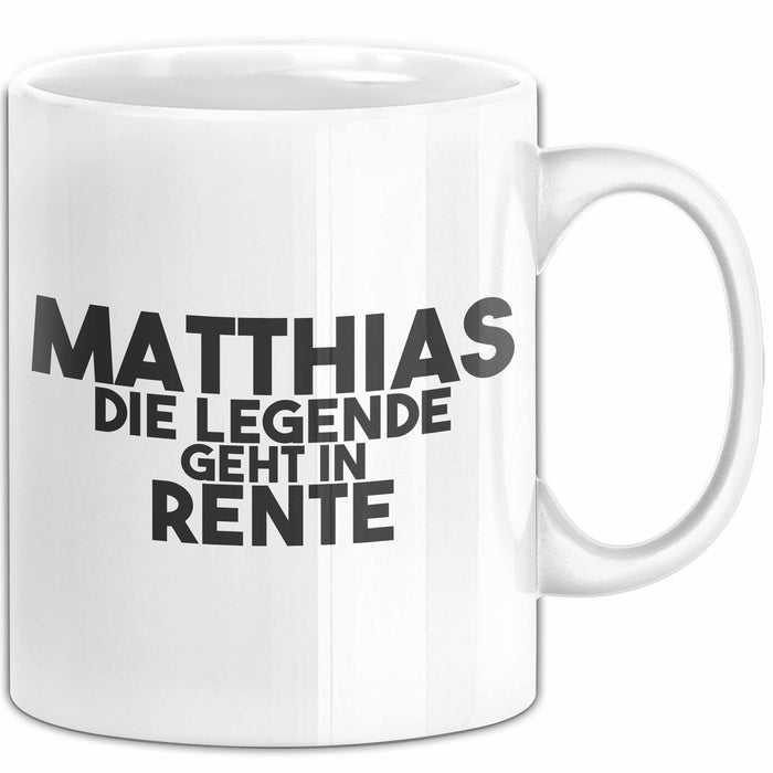 Matthias Tasse Matthias – Die Legende Geht In Rente Geschenk