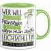 Leichtathletin Tasse Geschenk Spruch Wer Will Schon Prinzessin Sein Wenn Man Auch Leichtathletin Sein Kann Grün Trendation