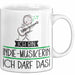 Geschenk für Indie-Musikerin Tasse Lustige Geschenkidee Geburtstag Ich Bin Indie-Musikerin Ich Darf Das Weiß Trendation