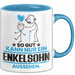 Enkelsohn Geschenk Tasse So Gut Kann Nur Ein Enkelsohn Aussehen Geschenkidee Kaffee-Becher Blau Trendation