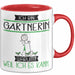 Gärtnerin Tasse Geschenk Ich Bin Gärtnerin Warum Weil Ich Es Kann Geschenkidee Geburtstag Rot Trendation