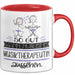 Musiktherapeutin Geschenk Tasse So Gut Kann Nur Eine Musiktherapeutin Aussehen Geschenkidee Geburtstag Weihnachten Lustig Rot Trendation