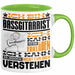 Bassgitarrist Geschenk Tasse Geschenkidee für Bassgitarrist Geburtstag Lustig Ich Bin Bassgitarrist Ich Kann Es Dir Erklären Aber Nicht Für Dich Verstehen Grün Trendation
